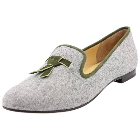 NEW COLE HAAN women's sabrina tassel loafer in gray fln - Picture 1 of 1